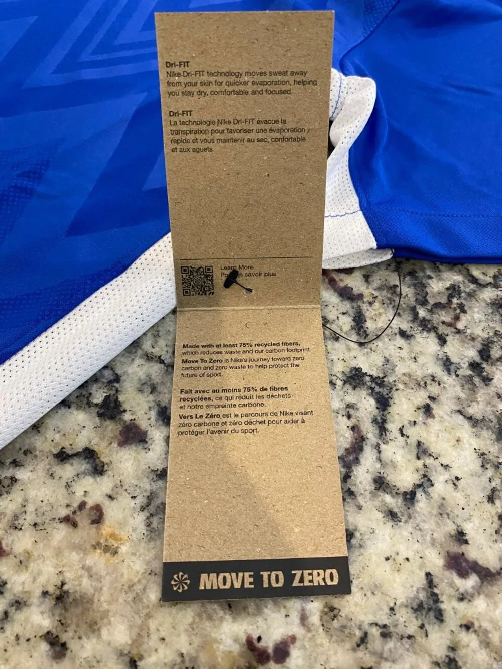 NIKE Kids Boys Challenge V Soccer Jersey - NWT - X-Large Royal Blue White Shirt